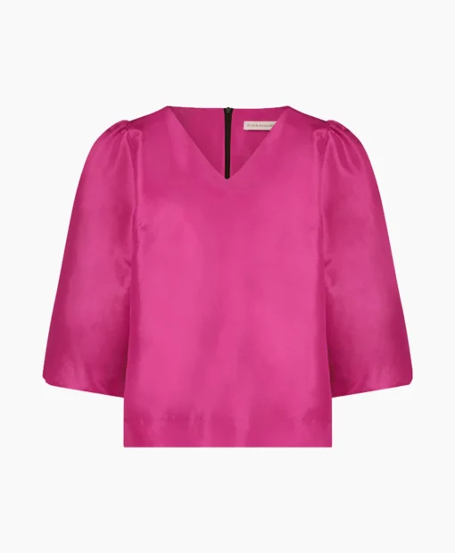 Studio Anneloes Top Laudi Taft Paars*Dames T-Shirts & Tops