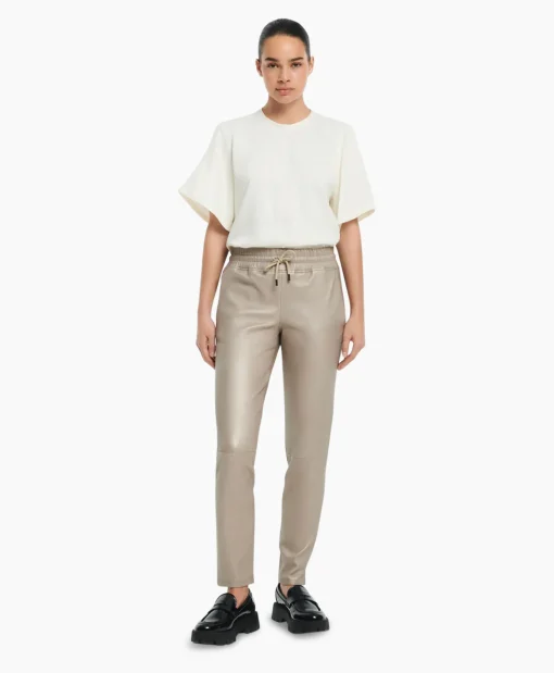 Studioar By Arma Pantalon Naomi Stretch Plonge Beige*Dames Broeken