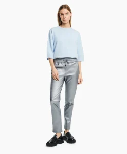 Studioar By Arma Pantalon Naomi Stretch Plonge Zilver*Dames Broeken