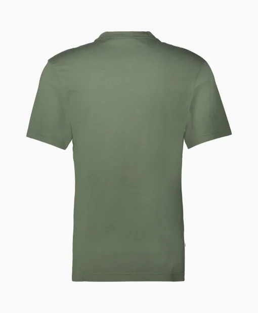 Tenue. T-Shirt Korte Mouw John Pocket Tee Khaki*Heren T-Shirts