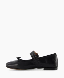 Toral Ballerina Tl-Astrid Zwart*Dames Instappers