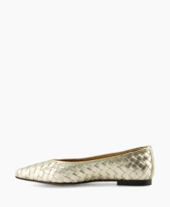 Toral Ballerina Tl-Magda Goud*Dames Instappers