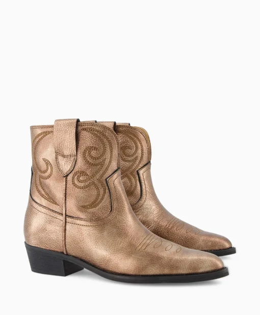 Toral Cowboylaars Puja-2 Brons*Dames Laarzen
