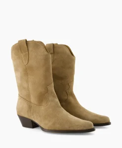 Toral Cowboylaars Single Beige*Dames Laarzen