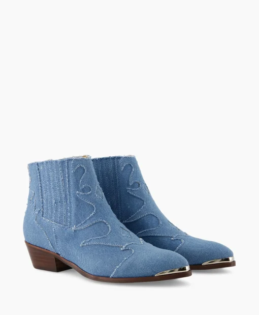 Toral Enkellaars Tl-Soia Metal Jeans*Dames Laarzen