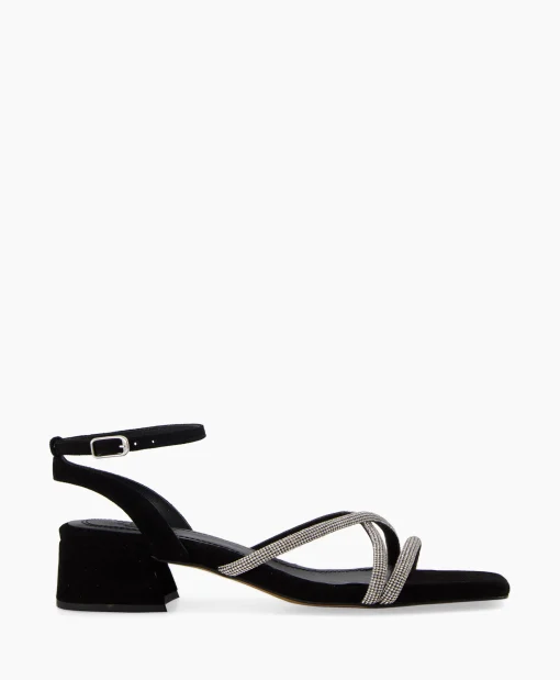 Toral Sandaal Met Hak Tl Celina Zwart*Dames Sandalen