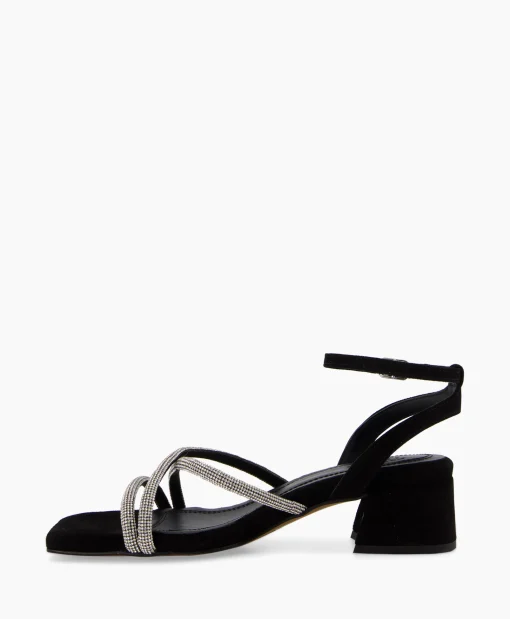 Toral Sandaal Met Hak Tl Celina Zwart*Dames Sandalen