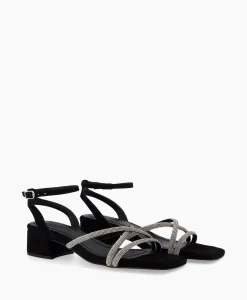 Toral Sandaal Met Hak Tl Celina Zwart*Dames Sandalen