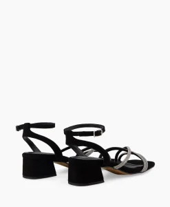 Toral Sandaal Met Hak Tl Celina Zwart*Dames Sandalen