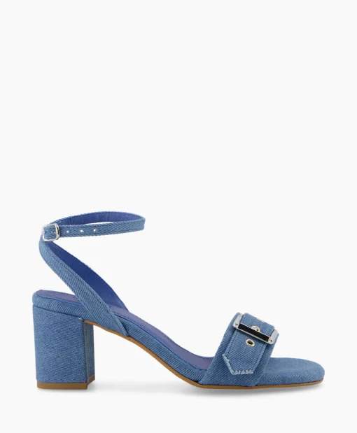 Toral Sandaal Met Hak Tl-Melissa Licht Blauw*Dames Sandalen