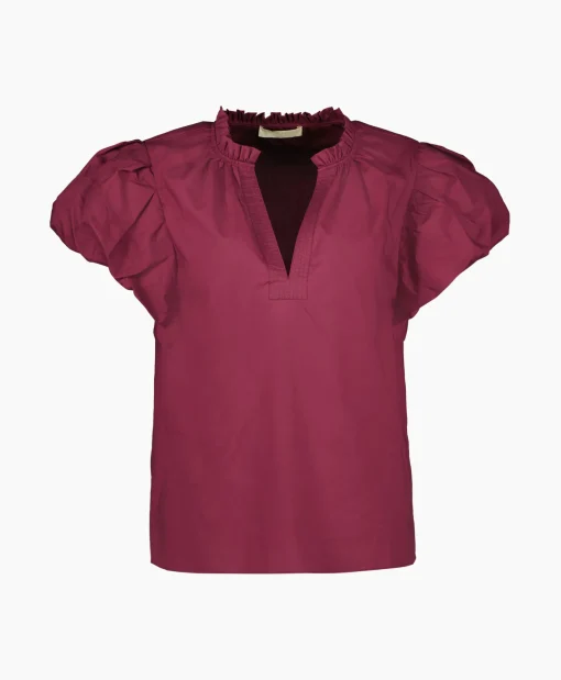 Ulla Johnson Blouse Klara Bordeaux*Dames Blouses