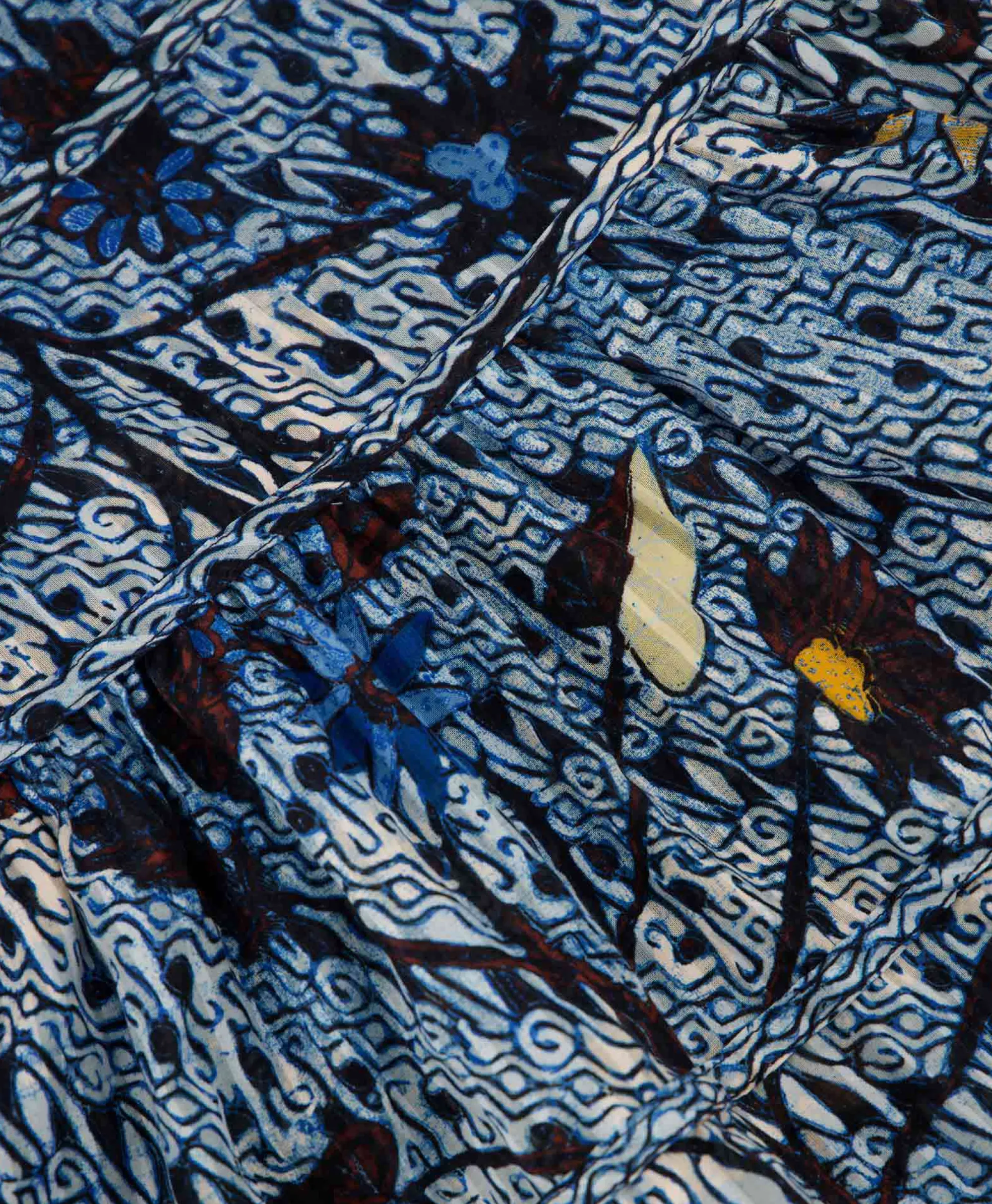 Ulla Johnson Midi Jurk Iona Dress Blauw*Dames Jurken