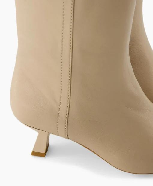 Via Vai Enkellaars Suzy Gianna Beige*Dames Laarzen