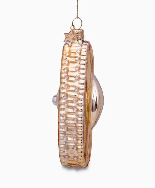 Vondels Kerstbal Horloge Goud*Lifestyle Lifestyle