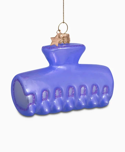 Vondels Kerstbal Haarklem Paars*Lifestyle Lifestyle