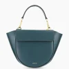 Wandler Crossbody Tas Hortensia Mini Petrol*Dames Tassen