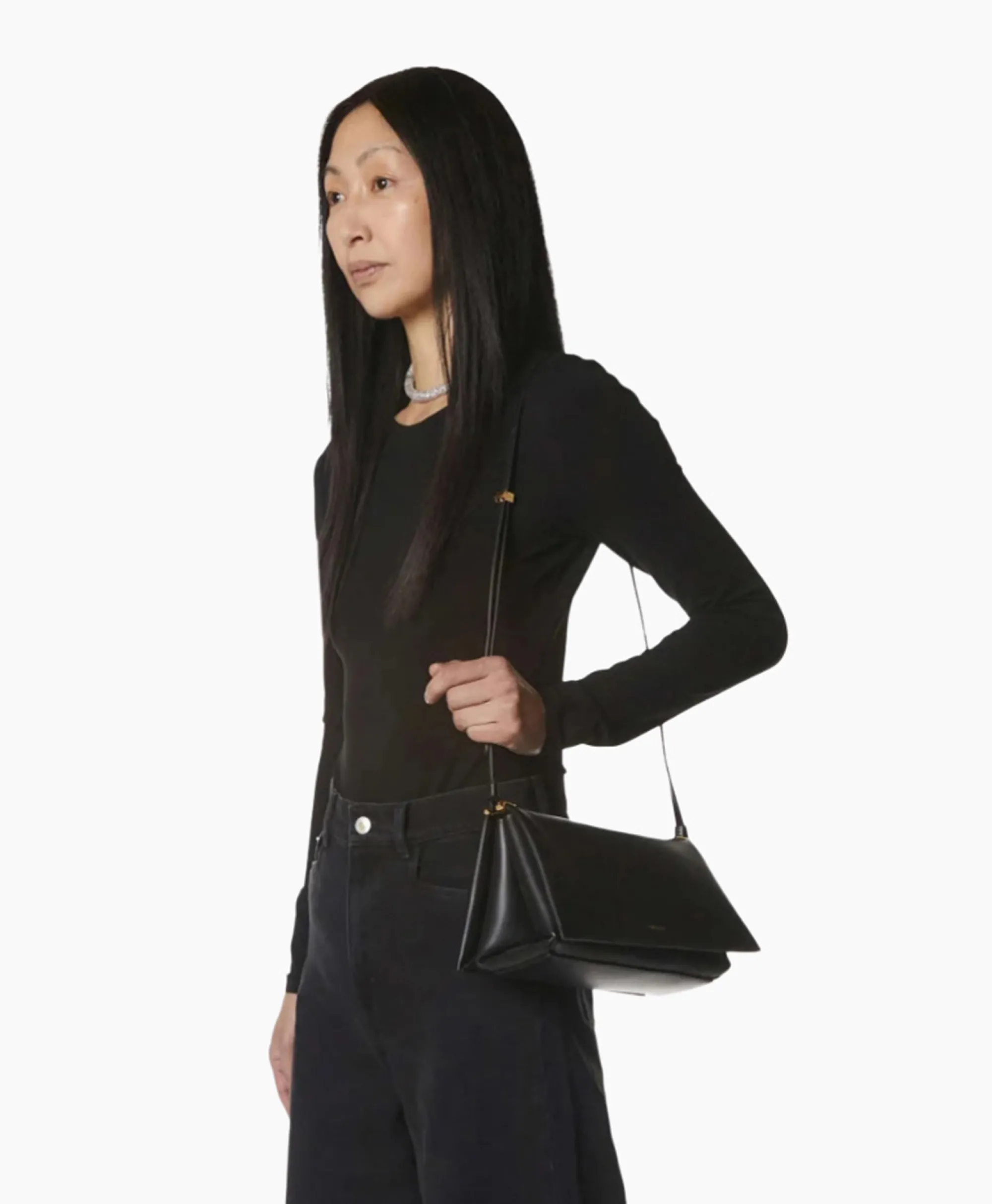 Wandler Schouder / Hand Tas Uma Baguette Zwart*Dames Tassen