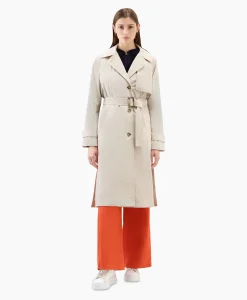 Woolrich Trenchcoat Summer Beige*Dames Jassen