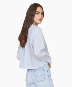 Xirena Blouse Dawson Licht Blauw*Dames Blouses