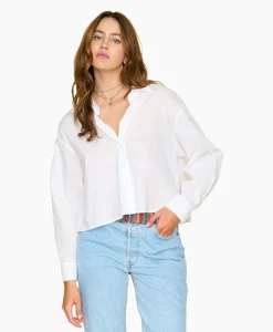 Xirena Blouse Dawson Wit*Dames Blouses