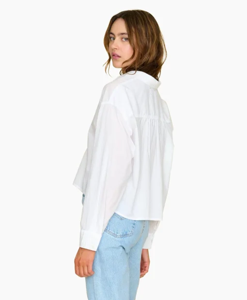 Xirena Blouse Dawson Wit*Dames Blouses