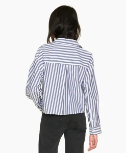 Xirena Blouse Morgan Donker Blauw*Dames Blouses