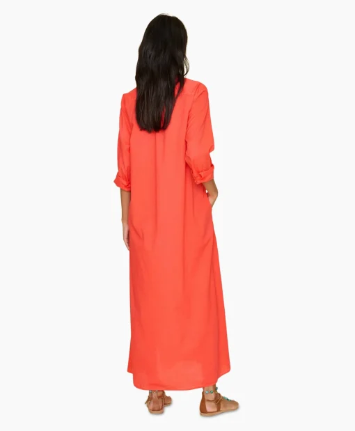 Xirena Maxi Jurk Boden Rood*Dames Bruiloftskleding