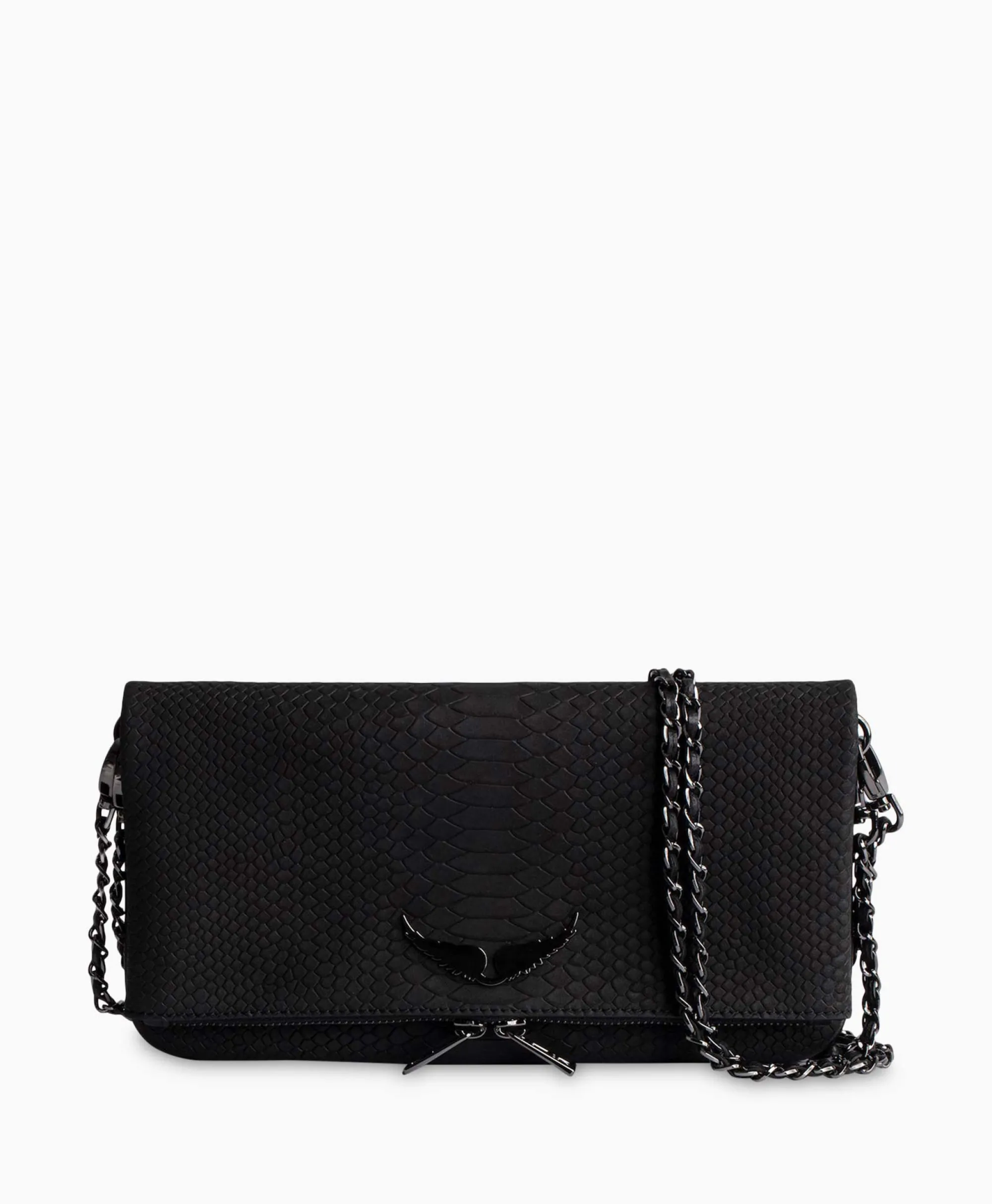 Zadig & Voltaire Zadig & Voltaire Crossbody Tas Rock Soft Savage Zwart*Dames Tassen