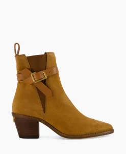 Zadig & Voltaire Zadig & Voltaire Enkellaars Tyler Cecilia Suede Bruin*Dames Laarzen