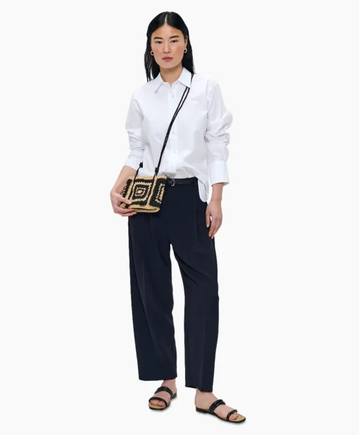 Zenggi Blouse Boyfriend Wit*Dames Blouses