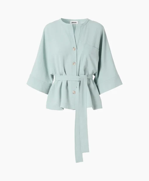 Zenggi Tuniek Easy Top Licht Groen*Dames Tunieken