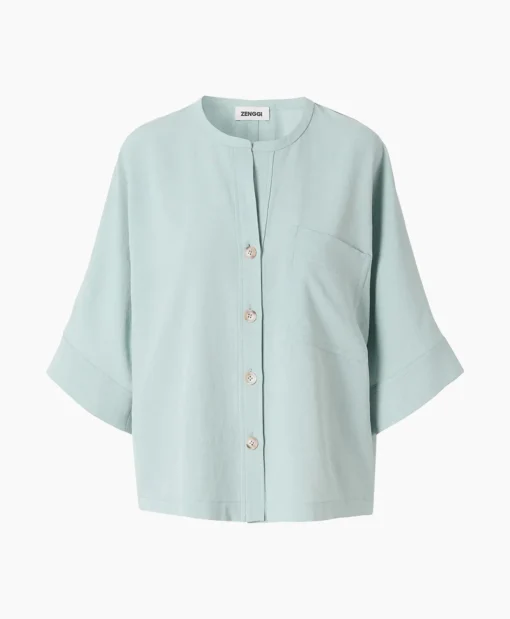 Zenggi Tuniek Easy Top Licht Groen*Dames Tunieken