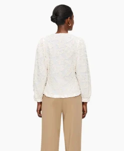 Zenggi Tuniek Embroidered Off White*Dames Tunieken