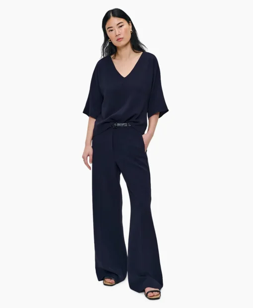 Zenggi Tuniek V-Neck Donker Blauw*Dames Tunieken